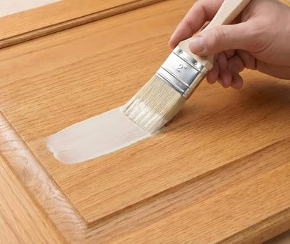 Retique It Wood'n Primer - Paint it then stain it - Stainable Wood Fiber Paint (Bleached Wood, Small) - color: Bleached Wood, size: 8 Fl Oz (Pack of 1)