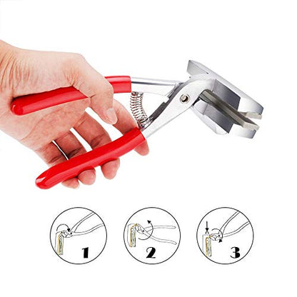 Arrtx Alloy Art tool Extra Wide Canvas Pliers Stretching Puller with Padded Spring Return Handle for Stretcher Bars Artist Framing Tool