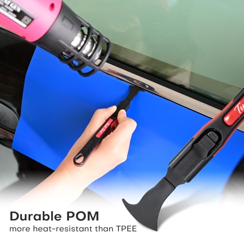 NEWISHTOOL Micro Squeegee Vinyl Wrap Tool, 6IN1 Pro Wrapping Stick Squeegee
