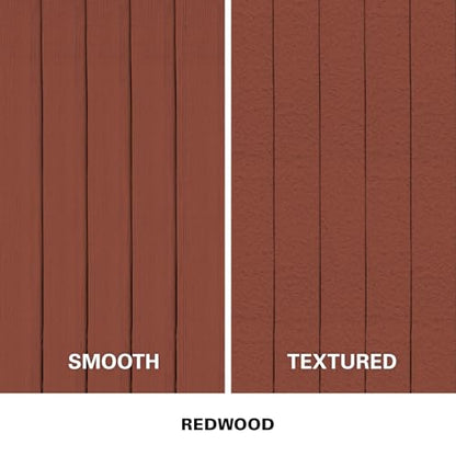 KILZ Over Armor Smooth Solid Coating Resurfacer, Redwood, 1 Gallon - color: Redwood, style: Smooth