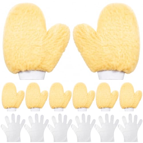 10PCS Paint Mitt Gloves for Painting Railing Fence, Reusable Painters Mitts