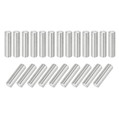 MECCANIXITY 22Pcs Dowel Pin 8mm x 28mm Shelf Support Pin 304 Stainless Steel Shelf Pegs for Shelves Cabinets Furniture Nickel Plated, Silver Tone - size: 8mm x 28mm