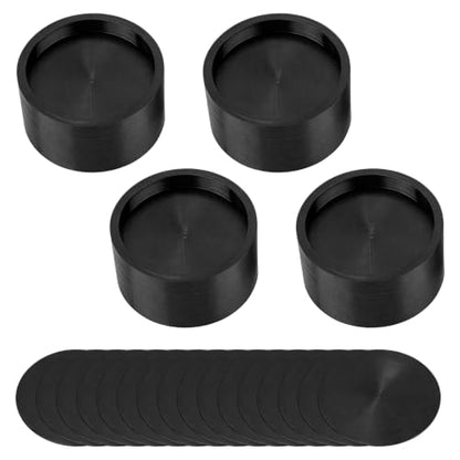 NQEUEPN 4 Range Leveling Feet Risers for GE Samsung Legs up to 1-5/8" Dia - style: 4pcs+16pcs