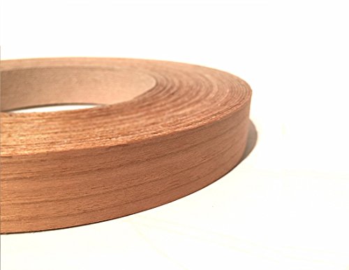 Edge Supply Cherry 1-1/2 in x 25 ft Roll – Pre-Glued Iron-On Wood Veneer Tape – Wood Veneer Edge Banding Tape with Hot Melt Adhesive, Smooth Sanded Finish Ideal for Furniture & DIY, Made in USA - color: Cherry, size: 1-1/2 in x 25 ft