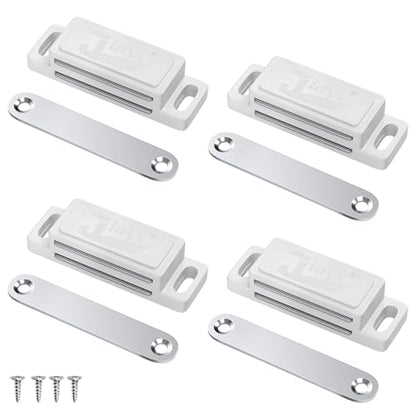 Door Magnet Latch Jiayi Cupboard Magnetic Wardrobe Catch - color: White