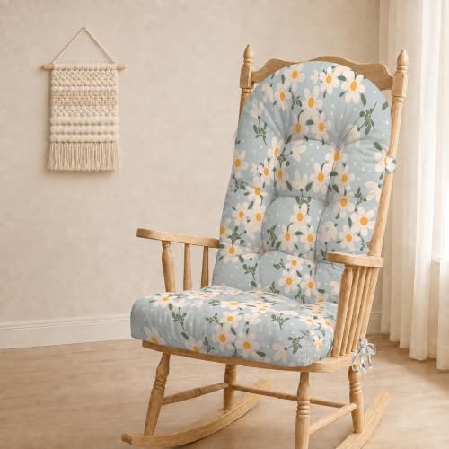 Custom Printed Rocking Chair Cushion, Personalized With Your Image - color: Custom Printing