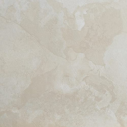 Nexus Peel & Stick Vinyl Floor Tiles, 20-Pack, 12 x 12 in, White - color: White Slate, style: Marble look