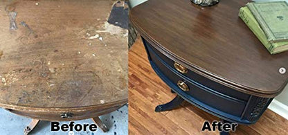 Gel Stain by Retique It, Thin Water-Based Gel Stain/Paint Glaze and Wood Stain Hybrid Java - color: 20 Java, size: 8 Ounce Stain