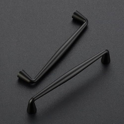 Ravinte Matte Black Cabinet Handles Solid Handles,5 Inch,10 Pack - color: Matte Black, size: 5 Inches Hole Center