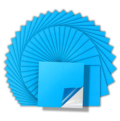 VViViD Blue Stencil Vinyl Masking Film with Anti-Bleed Technology (12" x 12" (35 Sheets)) - size: 12" x 12" (35 Sheets)
