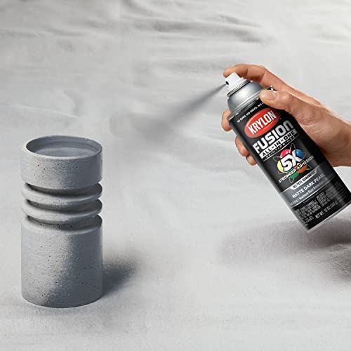 Krylon Fusion All-In One 12 Oz. Matte Spray Paint, Dark Pearl - 1 Each