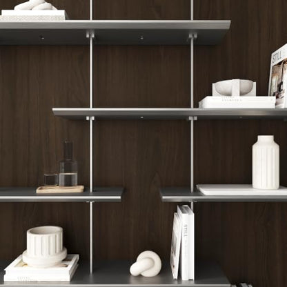 Extra Wide Dark Walnut Wallpaper Peel and Stick Contact Paper for Cabinet - color: Chocolate Brown, size: 48" x 118"