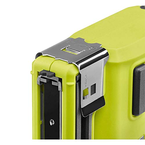 RYOBI P317KN 18-Volt ONE+ Cordless Compression Drive 3/8 in. Crown Stapler with 1.3 Ah Battery, Charger, and Sample Staples