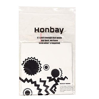 Honbay 100 Sheets Imitation Silver Leaf Paper Metal Foil Paper for Arts, Gilding Crafting, DIY Decoration, 5.5 by 5.5 Inches (Silver Leaf)