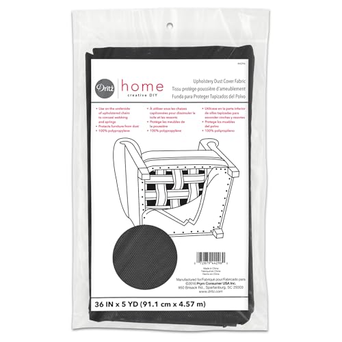 Prym Dritz Dritz Home Dust Cover Upholstery Fabric 36"X5 Yards-Charcoal