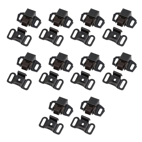 Bitray 10Pcs Roller Catch Latch Cabinet Door Closet Bronze for Cabinets