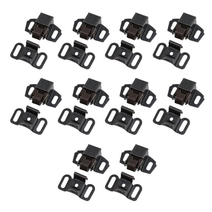 Bitray 10Pcs Roller Catch Latch Cabinet Door Closet Bronze for Cabinets