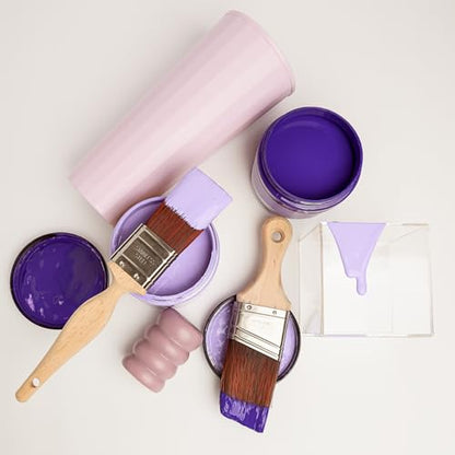 Dixie Belle Paint Company Chalk Mineral Paint - Amethyst (4oz) - color: Amethyst, size: 4 Fl Oz (Pack of 1)