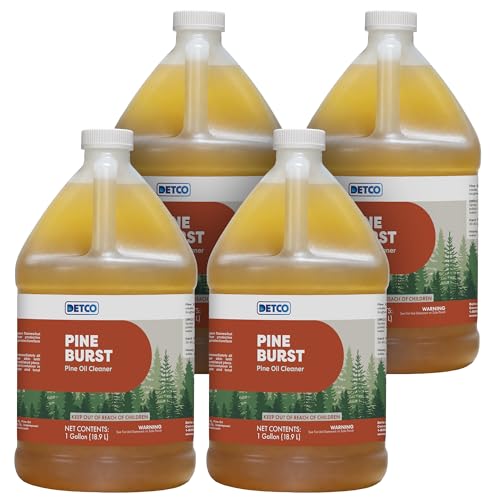 Pine Burst Industrial Strength Cleaner - size: 128 Fl Oz (Pack of 4)