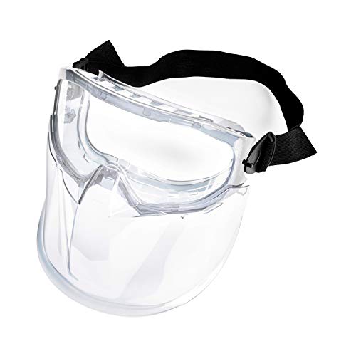 Eagle Eyes Safety Goggles Flip-Up Face Shield, UV Protection, Clear - color: Clear