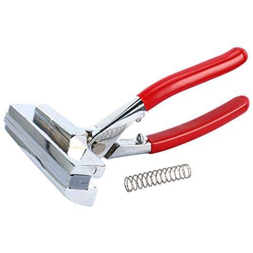 YaeTek Professional Canvas Stretching Plier – Extra Wide 4-3/4" (12cm) with Spring Return Handle Rubberized Grip for Canvas Stretcher Bars, Clamp Art Oil Painting Tool