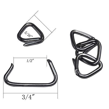 HARDK Hog Ring Pliers Set Straight, 300 PCS Galvanized Hog Rings - Perfect for Furniture Upholstery, Auto Upholstery, Plastic Meat & Sausage Casings - style: Straight & 300 PCS