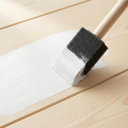 50pcs 1" Foam Brush with High Density Foam - size: 1inch 50pcs