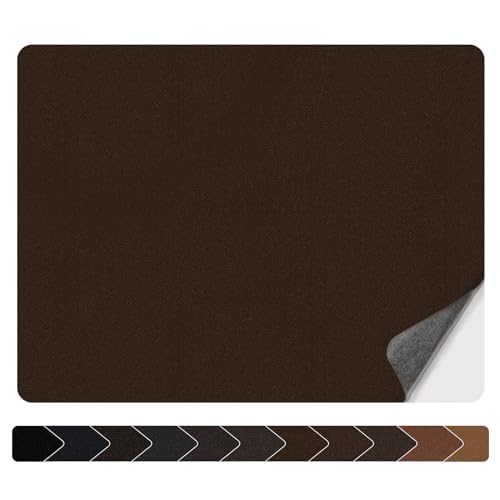 Numola Leather Repair Patch, 8×11 Inch Self-Adhesive Medium Brown - color: Medium Brown, size: 8×11inch