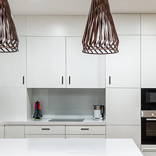 Ravinte Black Cabinet Pulls, 30 Pack 4 in Kitchen Cabinet Handles - size: 4 In Hole Centers