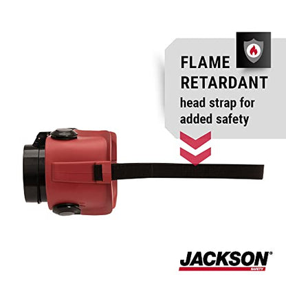 Jackson Safety WS Series Retro Safety Goggles - color: Iruv Shade 5, size: One Size, style: Flip Front Round