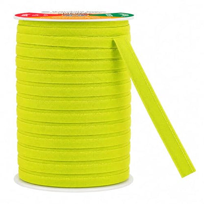Mandala Crafts Chartreuse Green Sewing Maxi Piping Bias Tape with Welting - color: Chartreuse Green, size: 1/2 Inch 55 Yards