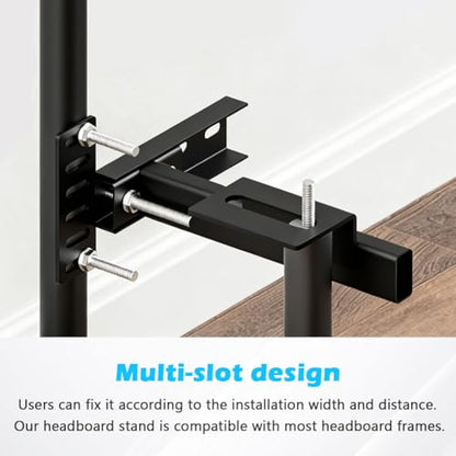 Adjustable Headboard Brackets 2Pk, with Footboard Extension Kit