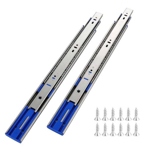 12 Inch 10 Pairs Soft Close Drawer Slides Full Extension - size: 12 Inch