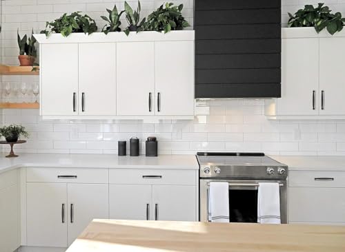 Ravinte Matte Black Pulls Kitchen Cabinet Handles 5 Inch 30 Pack - size: 5 Inch Hole Center