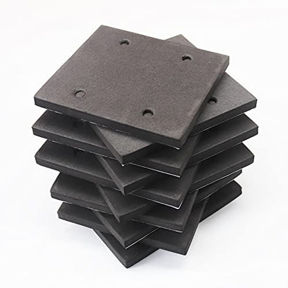 10-Pack Replacement Self Adhesive Foam Sander Pad Back Mat for Sander 4510 - style: 10-Pack