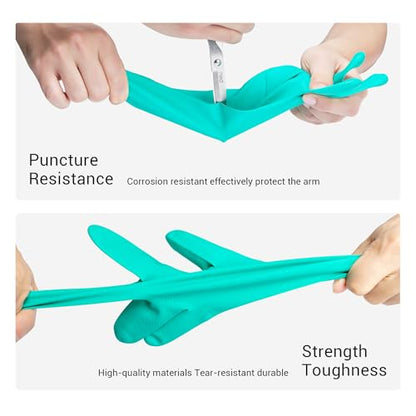 ThxToms 5 Pairs 15mil Nitrile Chemical Resistant Gloves,Latex Rubber Free,XL - color: Pack of 5, size: X-Large