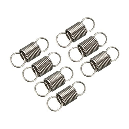 METALLIXITY Extension Spring (0.5x5x15mm/0.02"x0.2"x0.59") 15Pcs, Stainless Steel Tension Spring Wire - for Home Repair Construction Machinery - size: 0.02"x0.2"x0.59"