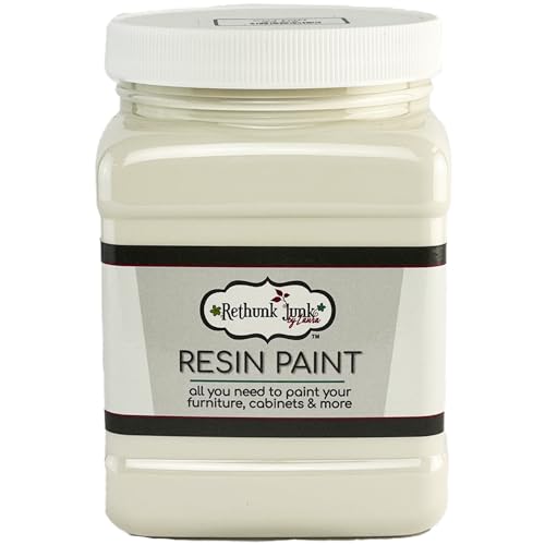 Rethunk Junk Resin Paint - 32floz (Cotton) - color: Cotton
