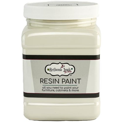 Rethunk Junk Resin Paint - 32floz (Cotton) - color: Cotton