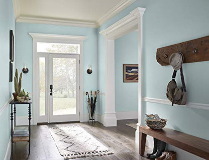 KILZ TRIBUTE Paint & Primer, Interior, Satin, Almost Aqua, 1 Gallon - color: ALMOST AQUA, size: 128 Fl Oz (Pack of 1)