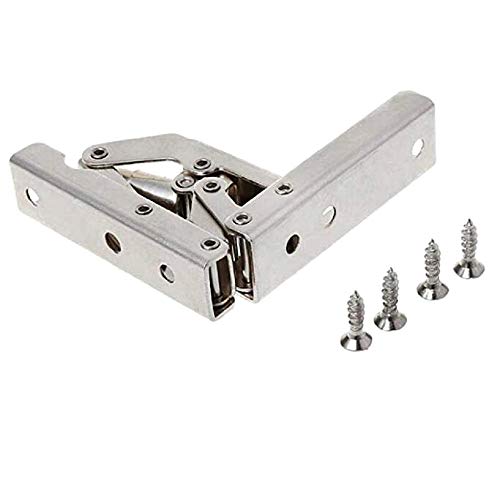 90 Degree Folding Door/Frame Hinge Hidden Bracket (2 Pieces)