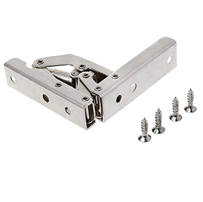 90 Degree Folding Door/Frame Hinge Hidden Bracket (2 Pieces)