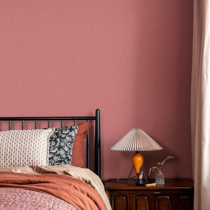 Zeeko Pink Coffee Crocodile Peel and Stick Wallpaper 17.3" x 590" - color: Pink, size: 17.3in x 49.2ft