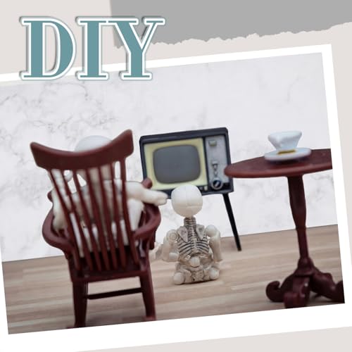 Flutesan 12 Pcs Miniature Dollhouse Wallpaper, Marble Pattern - style: Marble Pattern