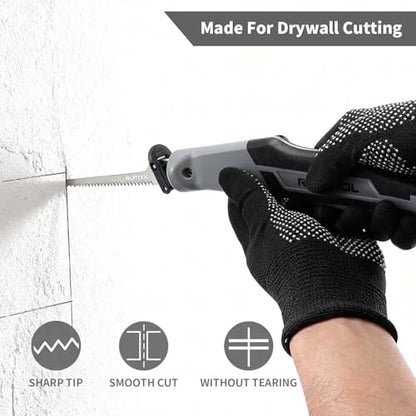 RUITOOL Multi Blades Hand Saw for Wood Cutting, with 5 Quick-Change Blades
