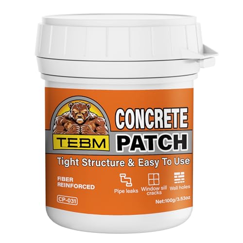 Elastomeric Patch for Stucco and Concrete - Textured & Smooth Patching Compounds - Fills Cracks, Holes, and Imperfections in Masonry, Stucco, Wood