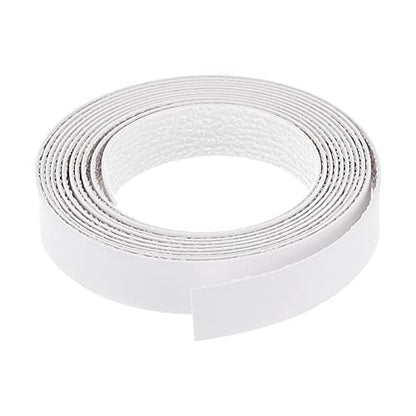 uxcell Edge Banding, 3/4 inch x 9.84ft Pre-Glued White Veneer Edging Iron-on Flexible Edge Banding for Cabinet Repair Furniture Restoration - size: 3/4 Inch x 9.84ft