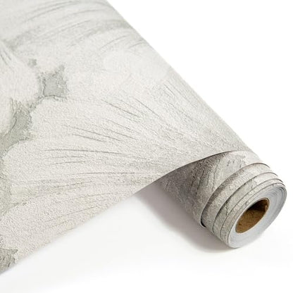 Peel and Stick Wallpaper Roll, Whispering Tales Design - style: Whispering Tales