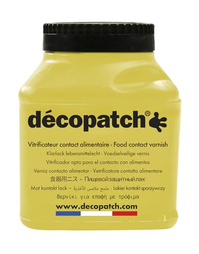 Décopatch VAAL180AC - Food Contact Varnish 180 ml, Satin Finish - style: Food Contact Varnish