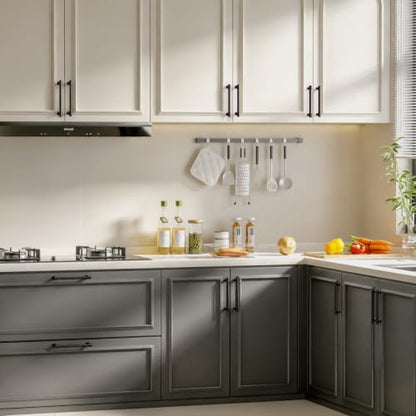 Goldenwarm 10 Pack 3 Inch Black Cabinet Pulls Modern Kitchen & Bathroom Hardware Heavy Duty Zinc Alloy Drawer Handles with Complete Screw Kit Consistent Finish for Whole-Home Renovations - color: Matte Black, size: 3 Inches Hole Center